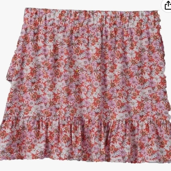 Art Class - Girls' Floral Ruffle Skirt - Picture 2 of 14